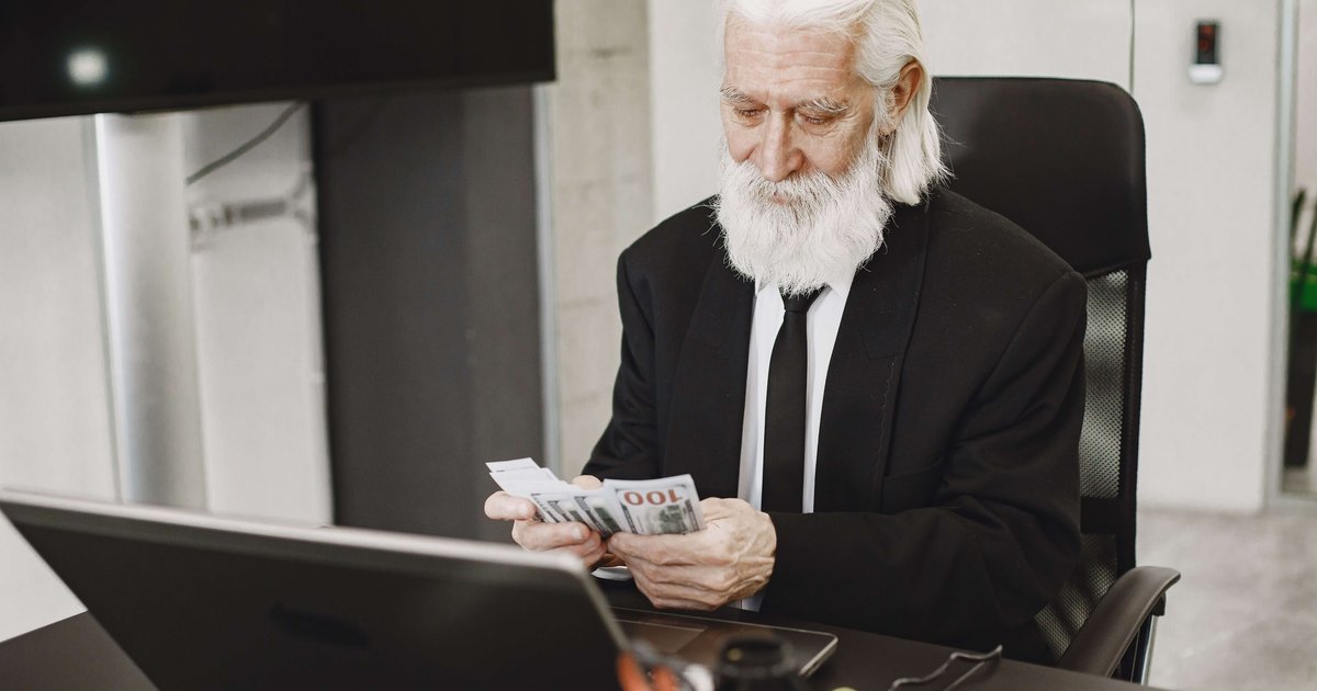 elderly man counting money two pot retirement south africa 2026